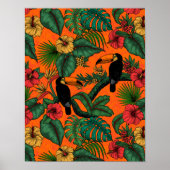 Toucan Garden Poster (Vorne)
