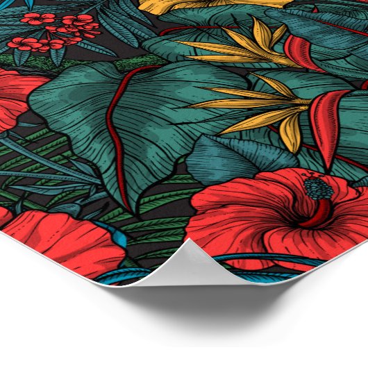 Toucan Garden Poster (Ecke)