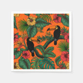Toucan Garden Serviette (Vorderseite)