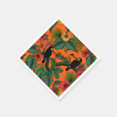 Toucan Garden Serviette (Ecke)
