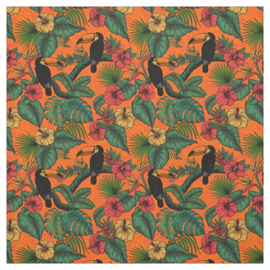 Toucan Garden Stoff (Muster)