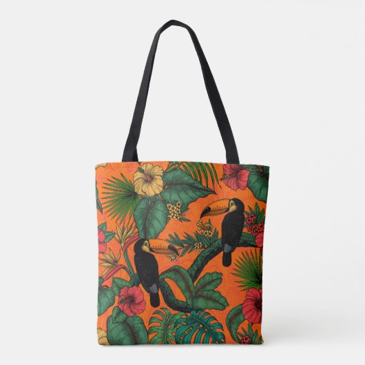 Toucan Garden Tasche (Rückseite)