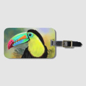 Toucan Gepäck Tag Toco Bird Gepäckanhänger (Vorderseite (Horizontal))