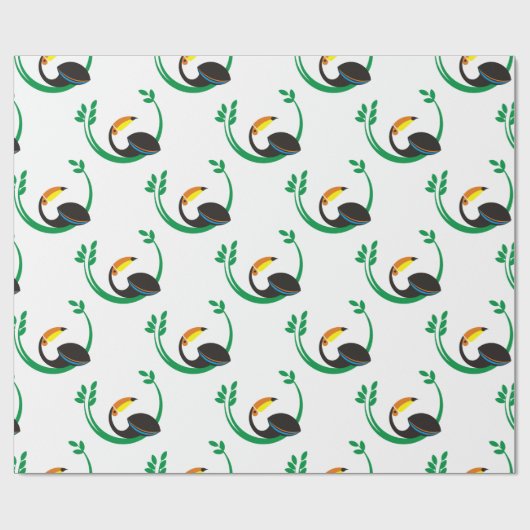 Toucan Geschenkpapier (Flach)