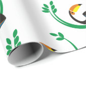 Toucan Geschenkpapier (Rolleneckpunkt)