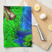 Toucan - geschirrtuch (Viertel Falte)