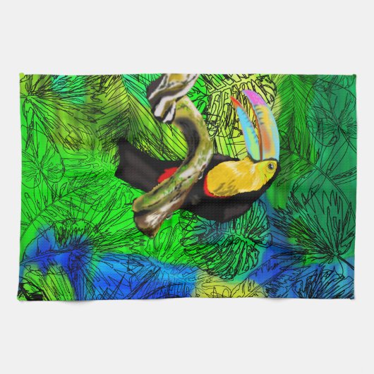 Toucan - geschirrtuch (Horizontal)