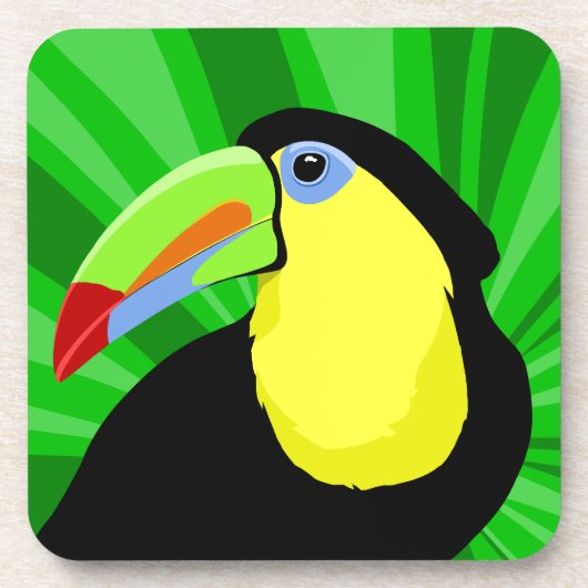 Toucan Getränkeuntersetzer (Vorderseite)