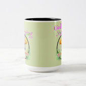 Toucan Good Morning Zweifarbige Tasse (Mittel)