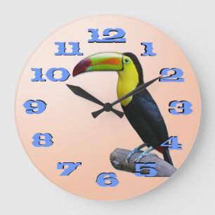 Toucan Große Wanduhr