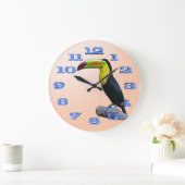 Toucan Große Wanduhr (Zuhause)