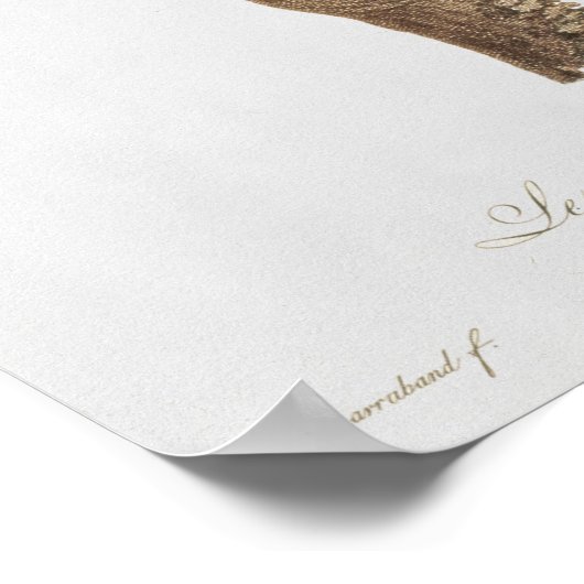 Toucan: Großer Roter Bund von Jacques Barraband Poster (Ecke)