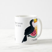 Toucan Illustration Tasse (VorderseiteRechts)