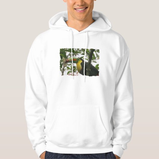 Toucan im Dschungel Hoodie (Vorderseite)