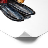 Toucan im hawaiianischen Shirt Poster (Ecke)