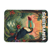 Toucan im Soberania Nationalpark Panama Magnet (Horizontal)