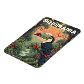 Toucan im Soberania Nationalpark Panama Magnet (Linke Seite)