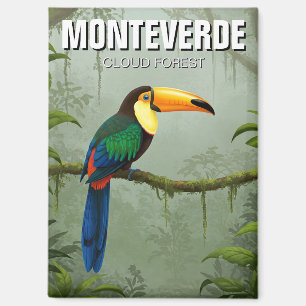 Toucan in Monteverde Cloud Forest Costa Rica Magnet