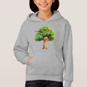 Toucan in Tree Fragend für Hilfe Hoodie (Vorderseite)