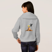 Toucan in Tree Fragend für Hilfe Hoodie (Schwarz voll)
