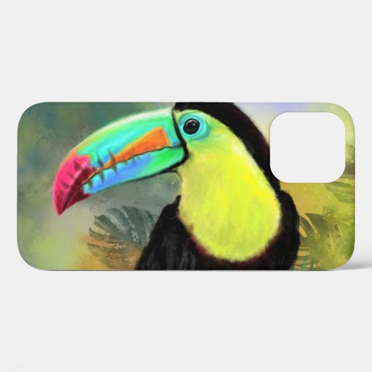 Toucan iPhone Case (Rückseite (Horizontal))