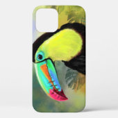Toucan iPhone Case (Rückseite)