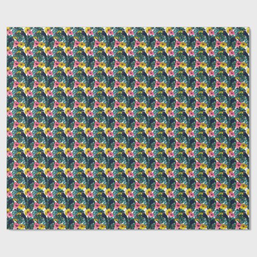 Toucan Jungle Geschenkpapier (Flach)