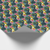 Toucan Jungle Geschenkpapier (Ecke)