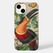 Toucan Jungle Tropical Bird Beautiful Antique Case-Mate iPhone Hülle (Rückseite)