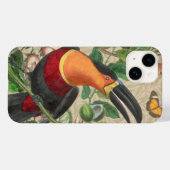 Toucan Jungle Tropical Bird Beautiful Antique Case-Mate iPhone Hülle (Rückseite (Horizontal))