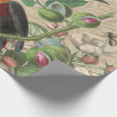 Toucan Jungle Tropical Bird Beautiful Antique Geschenkpapier (Ecke)