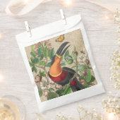 Toucan Jungle Tropical Bird Beautiful Antique Geschenktütchen (Ausgeschnitten)