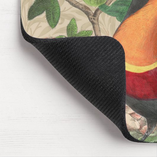 Toucan Jungle Tropical Bird Beautiful Antique Mousepad (Ecke)