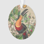 Toucan Jungle Tropical Bird Beautiful Antique Ornament (Vorderseite)