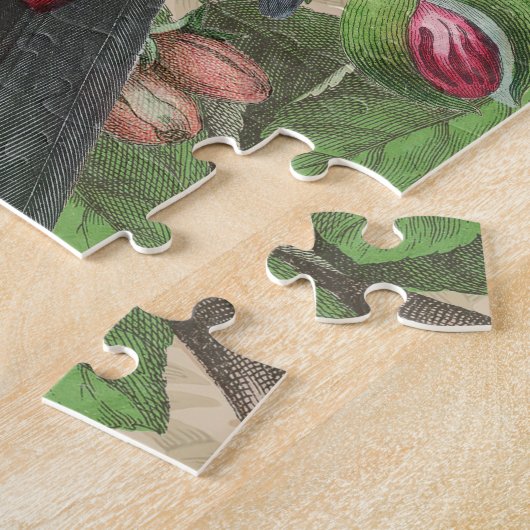 Toucan Jungle Tropical Bird Beautiful Antique Puzzle (Seite)