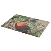 Toucan Jungle Tropical Bird Beautiful Antique Schneidebrett (Ecke)