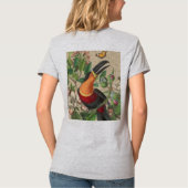 Toucan Jungle Tropical Bird Beautiful Antique T-Shirt (Rückseite)