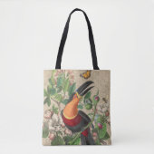 Toucan Jungle Tropical Bird Beautiful Antique Tasche (Vorderseite)