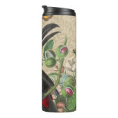 Toucan Jungle Tropical Bird Beautiful Antique Thermosbecher (Nach rechts gedreht)