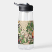 Toucan Jungle Tropical Bird Beautiful Antique Trinkflasche (Rechts)