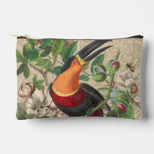 Toucan Jungle Tropical Bird Beautiful Antique Zubehörtasche