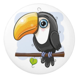 Toucan Keramik Knob Keramikknauf