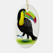 Toucan Keramik Ornament (Rechts)
