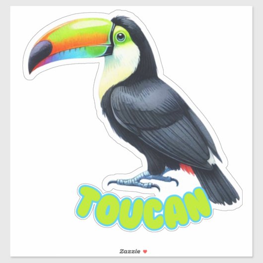 TOUCAN - KINDERZIMMER STICKER (Blatt)