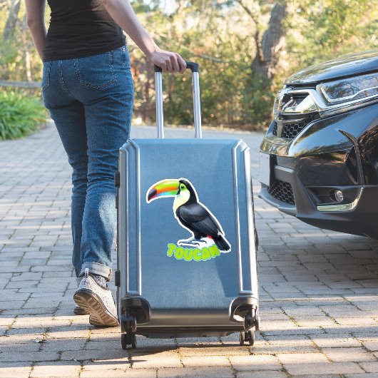 TOUCAN - KINDERZIMMER STICKER (Koffer Insitu)