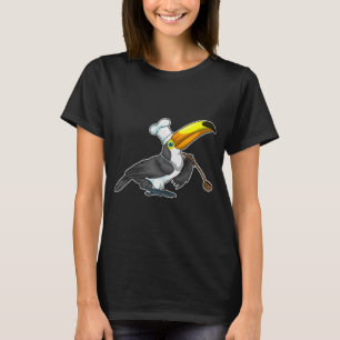 Toucan Koch Cooking-Löffel T-Shirt