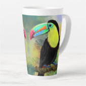 Toucan Latte Tasse (Rechte Ecke)