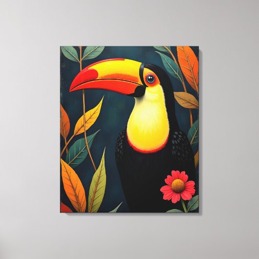 Toucan Leinwanddruck (Vorderseite)