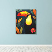 Toucan Leinwanddruck (Insitu (Holzboden))