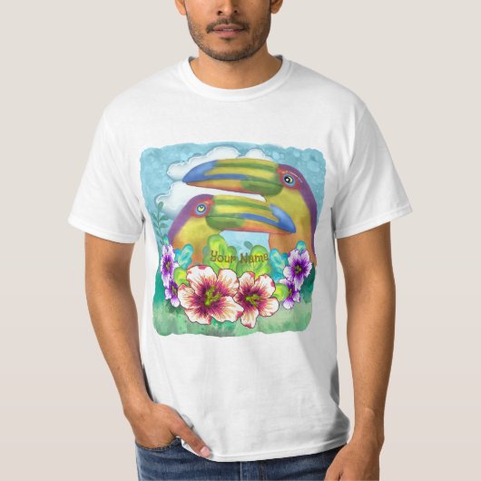 Toucan Lovers t-shirt (Vorderseite)